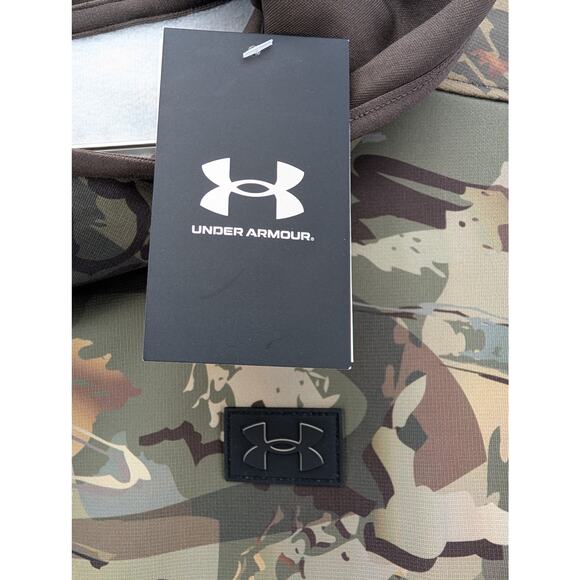 NWT Under Armour Women's UA Forest Storm Kang zip Hoodie in Camo sz Medium - Picture 5 of 8